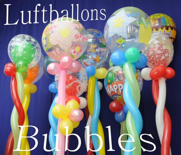 Luftballons Bubbles vom Ballonsupermarkt-Onlineshop