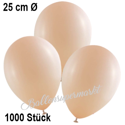 Luftballons-Pfirsich-25-cm-Ballons-aus-Natur-Latex-zur-Dekoration