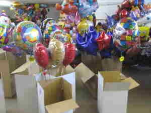 Ballongruesse, Luftballonversand, Luftballons Versand