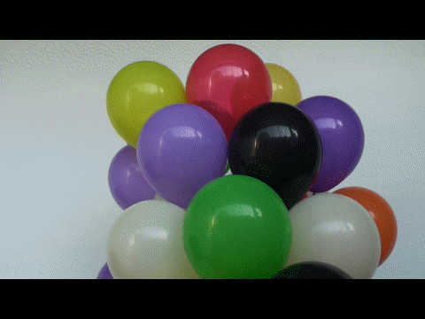 Jumbo Luftballons aus Latex, 40 x 30 cm groß