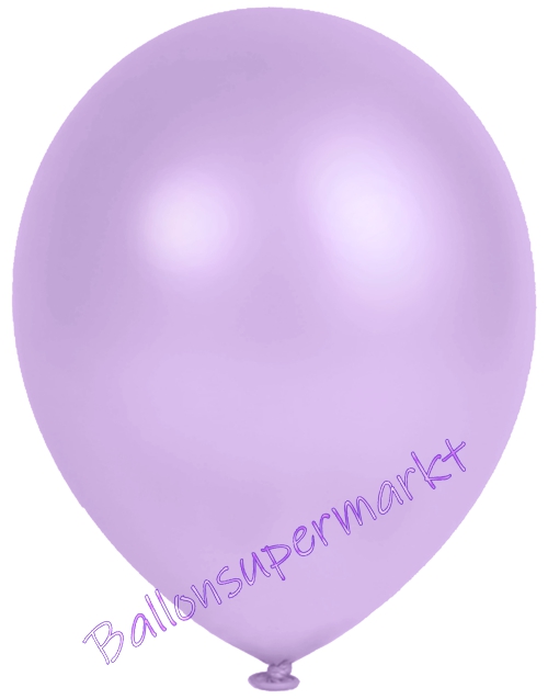 Metallic-Luftballons-Lila-25-28-cm-Ballons-aus-Natur-Latex-zur-Dekoration