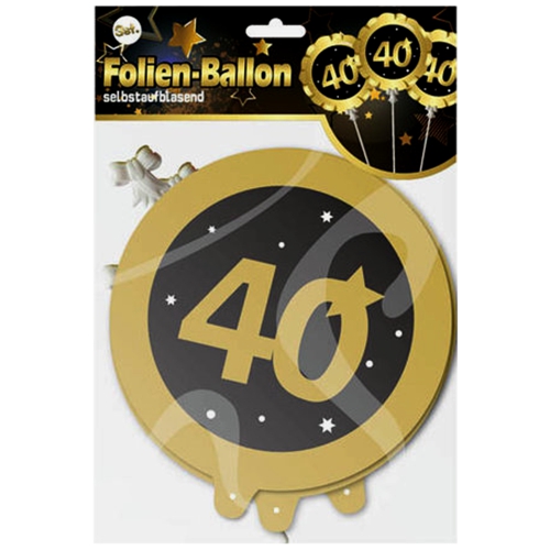 Mini-Loons-Folienballons-Zahl-40-Schwarz-Gold-zum-40.-Geburtstag-Luftballons-Geschenk-Dekoration-3-Stueck