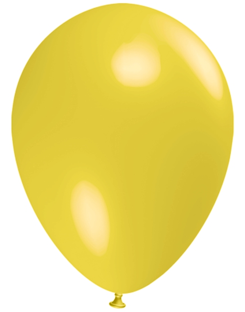 Mini-Luftballons-Gelb-8-12-cm-Ballons-aus-Natur-Latex
