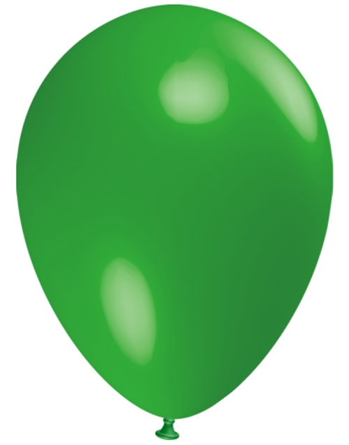 Mini-Luftballons-Grün-8-12-cm-Ballons-aus-Natur-Latex