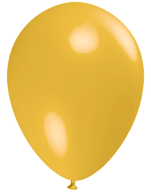 Mini-Luftballons-Maisgelb-8-12-cm-Ballons-aus-Natur-Latex