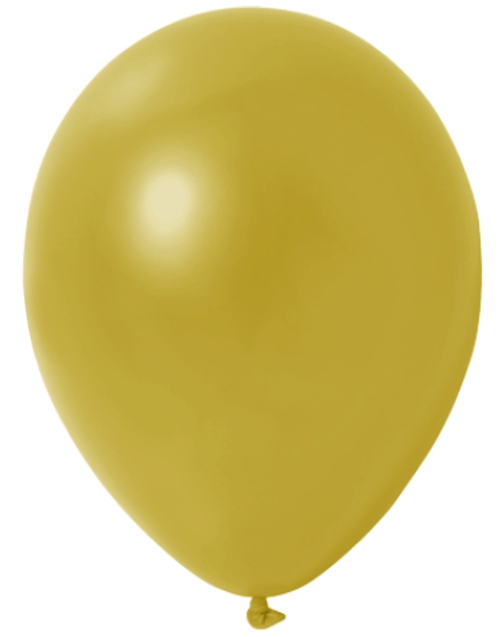 Mini-Luftballons-Metallic-Champagnergold-8-12-cm-Ballons-aus-Natur-Latex