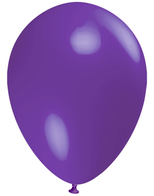 Mini-Luftballons-Violett-8-12-cm-Ballons-aus-Natur-Latex