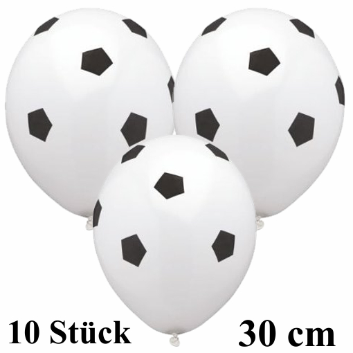 Motiv-Luftballons-Fussball-30-cm-weiss-10-stueck