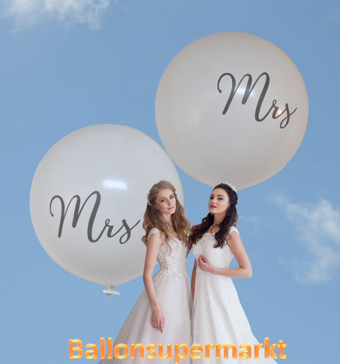 Mrs.-and-Mrs.-Luftballons-zur-Hochzeit