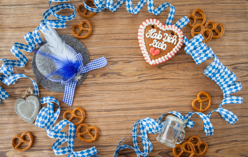 Oktoberfest-Dekoration-Luftschlangen