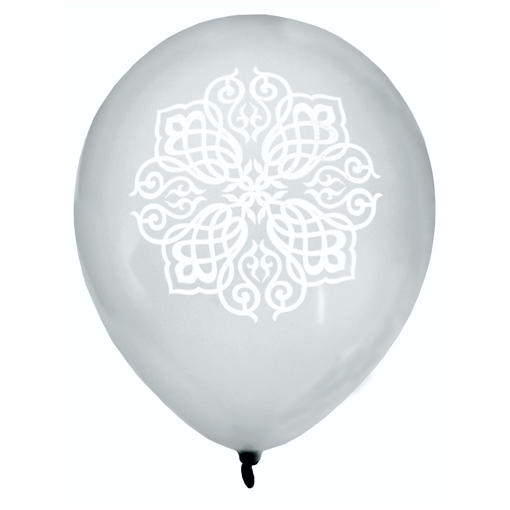 Orient-Silber-Luftballons, Partydekoration 1001 Nacht