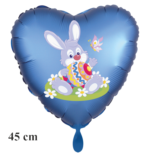 Ostern-Luftballon-satinblau-Osterhase-mit-Osterei-und-Schmetterling
