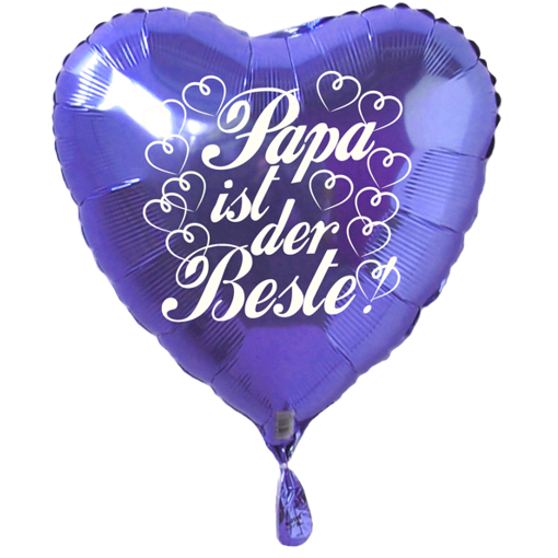 Papa-ist-der-Beste-herzluftballon-blau-45-cm-mit-Helium