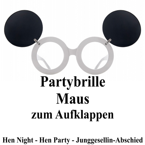Party-Brille-Maus-zum-Aufklappen-Hen-Party-Junggesellinnenabschied