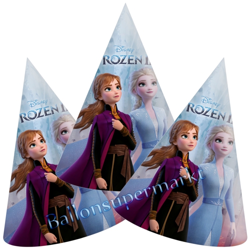 Party-Huetchen-Frozen-2-Partydekoration-Eiskoenigin-2-Kindergeburtstag-Elsa