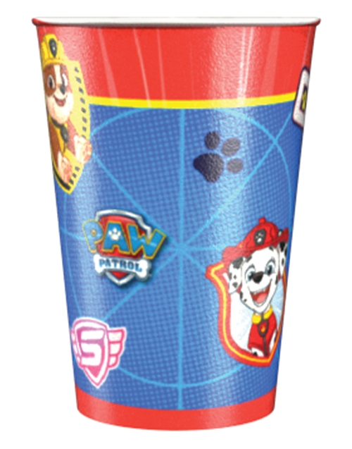 Partybecher-Paw-Patrol-2019-Partydekoration-Chase-Marshall-Kindergeburtstag-Pappbecher-Rubble-Skye