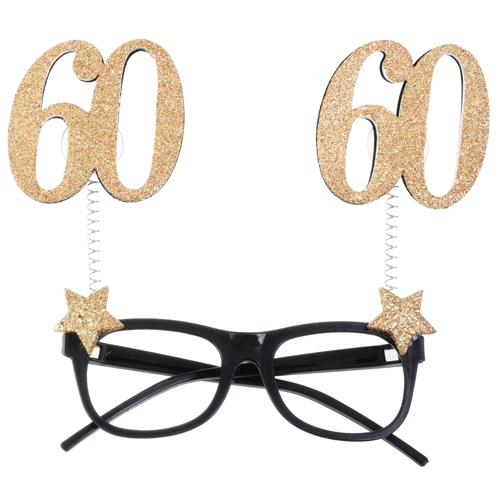 Partybrille-Zahl-60-Gold-Glitter-Spassbrille-zum-60.-Geburtstag-Gagartikel