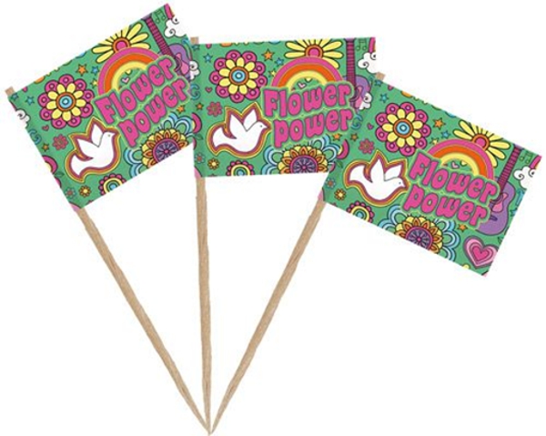 Partypicker-Flower-Power-Hippie-70er-Jahre-Mottoparty-Love-and-Peace