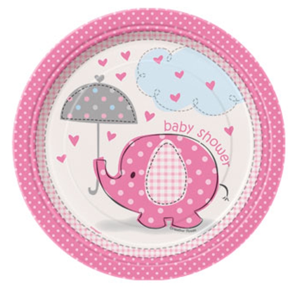 Partyteller-Baby-Shower-Pink