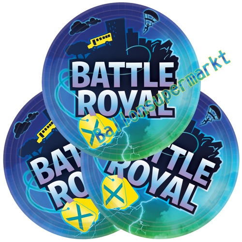 Partyteller-Battle-Royal-Partydekoration-Fortnite-Tischdeko-zum-Kindergeburtstag-Battle-Royale