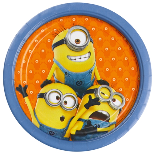 Partyteller-Minions-Ich-Einfach-unverbesserlich-Stuart-Dave-Tom-Dekoration-Kindergeburtstag