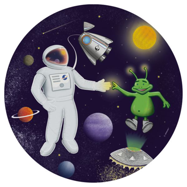 Partyteller-Outer-Space-Partydekoration-Weltraum-Tischdeko-zum-Kindergeburtstag