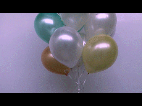 Perlmuttballons. Luftballons mit Zertifikat. Geprüfte Qualität.