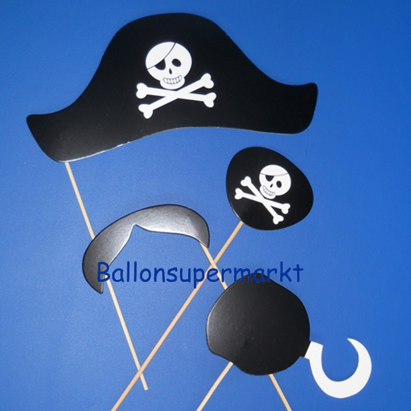 Photoprops-Pirat-Partydekoration-Fotos-Bilder-Fotospass-Requisiten-Halloween