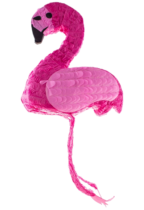 Pinata-Flamingo-Raumdekoration-Mottoparty-Flamingo-Hawaii-Beachparty-Tropen