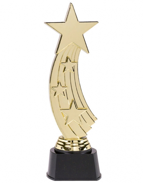 Pokal-Shooting-Star-Award-Dekoration-Hollywood-Preisverleihung-Mottoparty-VIP-Stars-und-Sternchen