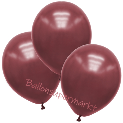 Premium-Metallic-Luftballons-Burgund-30-33-cm-Ballons-aus-Natur-Latex-zur-Dekoration-3er