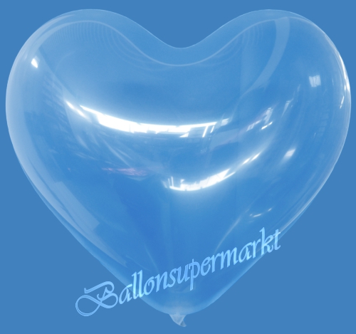 Riesen-Herzluftballon-Transparent-125-150-cm-Dekoration-Ballon-Explosion-Popping-Balloon-Konfettiluftballon