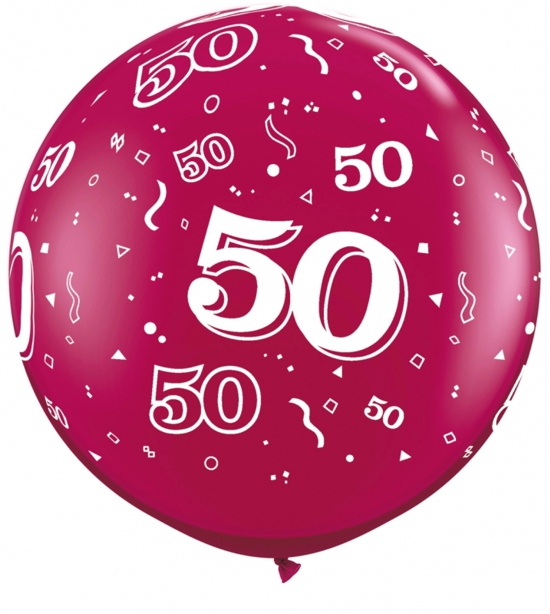 Riesenballon-Geburtstagszahl-50-pink