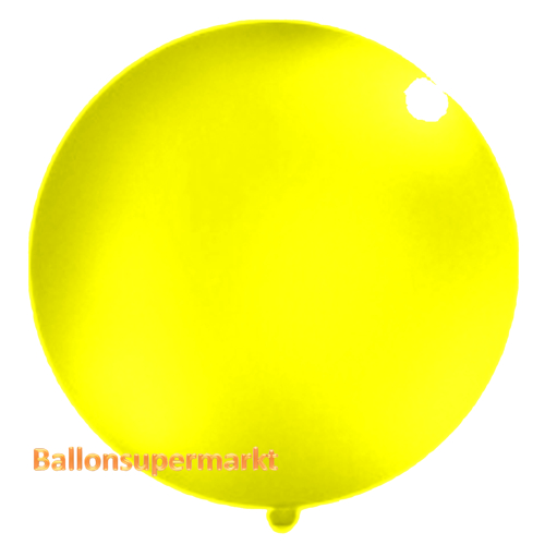 Riesenballon-gelb-1-Meter-gross
