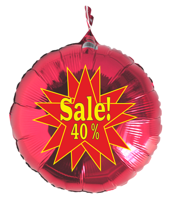 Sale-star-40-prozent-roter-Rundballon-aus-Folie-zur-Geschaeftsaktion-Werbeaktion-Sales