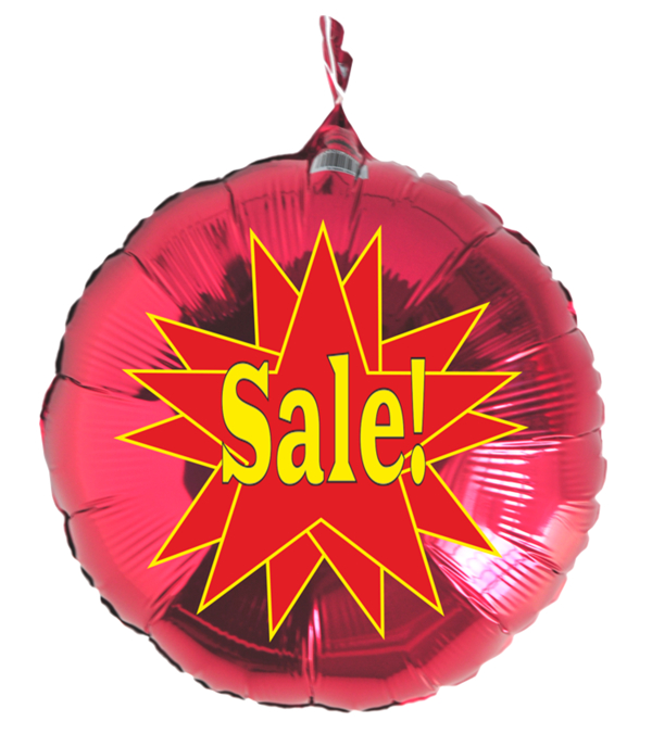 Sale-star-roter-Rundballon-aus-Folie-zur-Geschaeftsaktion-Werbeaktion-Sales