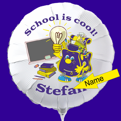 School-is-Cool-personalisierter-Luftballon-zur-Einschulung-mit-Name