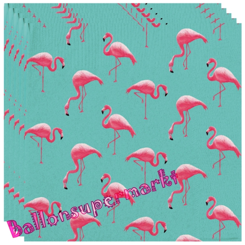 Servietten-Flamingo-Paradise-Partydeko-Tischdekoration-Mottoparty-Flamingo-Hawaii-tropisch