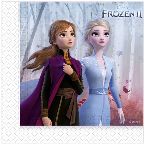 Servietten-Frozen-2-Partydekoration-Kindergeburtstag-Eiskoenigin-2-Tischdeko-Anna-Elsa-Disney
