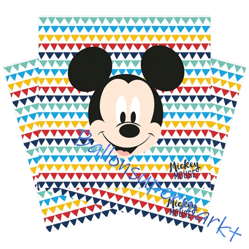 Servietten-Mickey-Awesome-Mouse-Partydekoration-Tischdeko-zum-Kindergeburtstag-Micky Maus