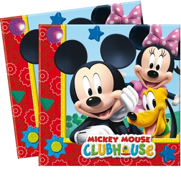 Servietten-Micky-Maus-Kindergeburtstag-Disney-Donald-Duck-Minnie-Maus-Pluto-Goofy