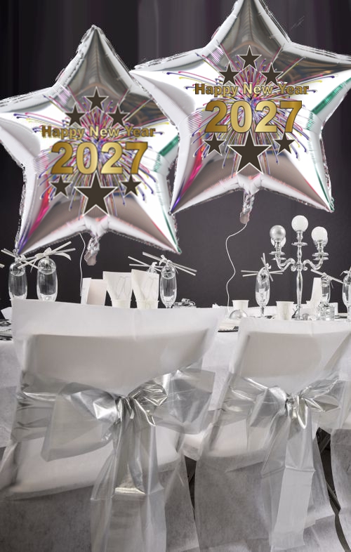 Silvester-Dekoration-Stern-Luftballons-2027-Happy-New-Year