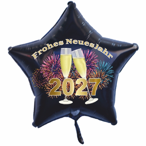 Silvester-Dekoration-Sternluftballon-schwarz-2027-Frohes-Neues-Jahr Silvester-Dekoration-Sternluftballon-schwarz-2027-Frohes-Neues-Jahr