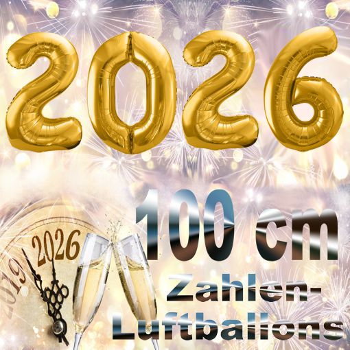 Silvester-Folienballons-Zahlen-2026-gold-Luftballons-Dekoration-zu-Silvester-Neujahr-Partydeko