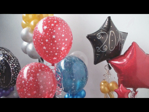 Silvester feiern mit dem Ballonsupermarkt: Dekoration originell
