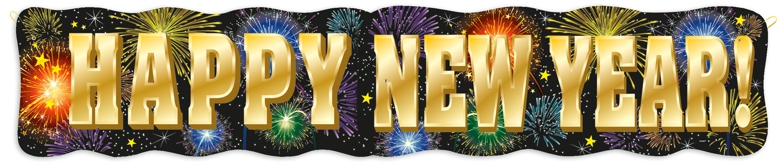 Silvesterdeko-Riesenbanner-Happy-New-Year-Feuerwerk