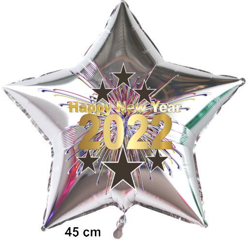 Sternluftballon-2022-Neujahr-Silvester-Dekoration
