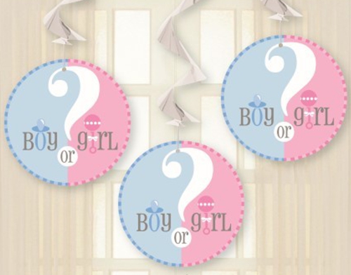 Swirl-Dekoration-Boy-or-Girl-Gender-Reveal-Partydekoration-Babyparty-Geschlecht-Wirbler