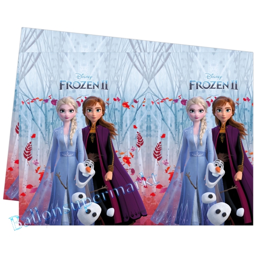 Tischdecke-Frozen-2-Partydekoration-Eiskoenigin-2-Kindergeburtstag-Tischdeko-Anna-Elsa-Disney