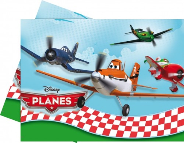 Tischdecke-Planes-Dusty-El-Chupacabra-Skipper-Echo-Bravo-Ripslinger-Disney-Pixar